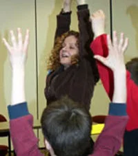 Picture of Christine Kuhn teaching